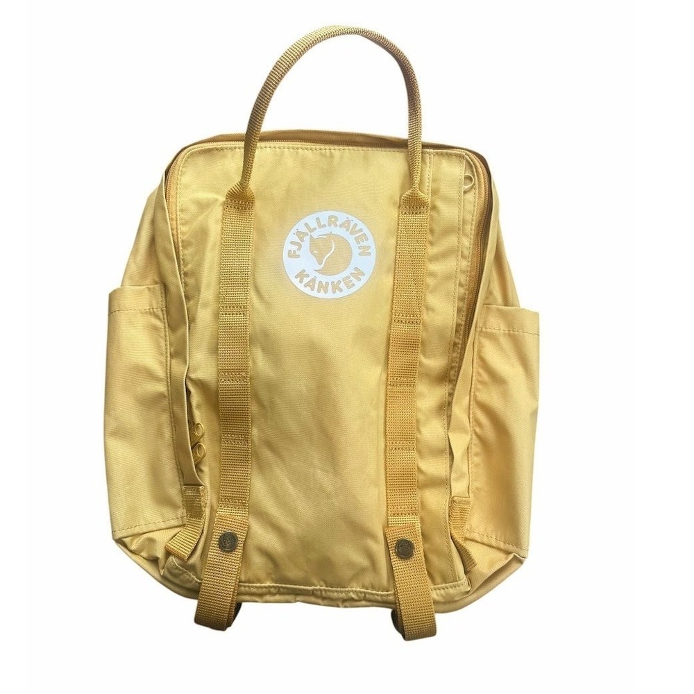 Fjallraven Tree-Kanken Backpack Bag Unisex Yellow Sustainable Eco-Friendly Bag